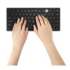 DUAL WIRELESS COMPACT KEYBOARD UK