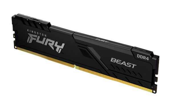Kingston Fury Beast 32GB, DDR4, 3200MHz (PC4-25600), CL16, XMP, DIMM Memory
