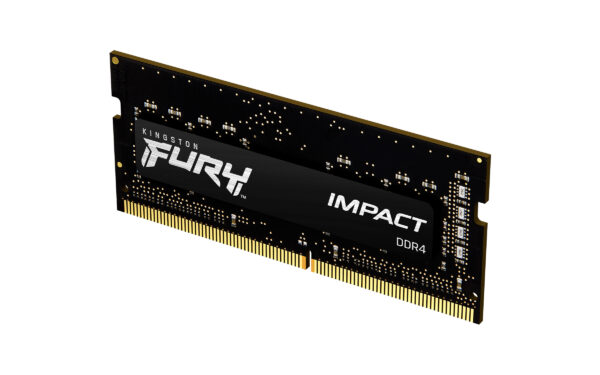 Kingston Fury Impact 8GB, DDR4, 3200MHz (PC4-25600), CL20, XMP, SODIMM Memory