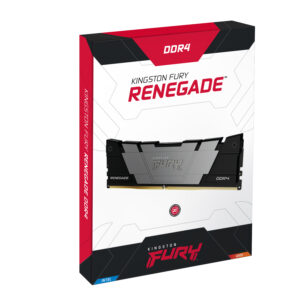 Kingston Technology FURY 32GB 3600MT/s DDR4 CL18 DIMM Renegade Black Kingston Technology FURY 16GB 3200MT/s DDR4 CL16 DIMM 1Gx8 Renegade