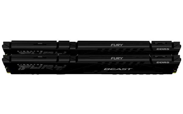 Kingston Fury Beast 64GB Kit (2 x 32GB), DDR5, 5200MHz, CL40, 1.25V, ECC, XMP 3.0, PMIC, DIMM Memory