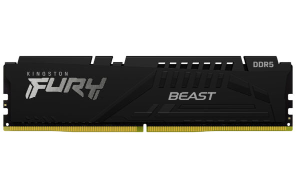 Kingston Fury Beast 64GB Kit (2 x 32GB), DDR5, 5200MHz, CL40, 1.25V, ECC, XMP 3.0, PMIC, DIMM Memory