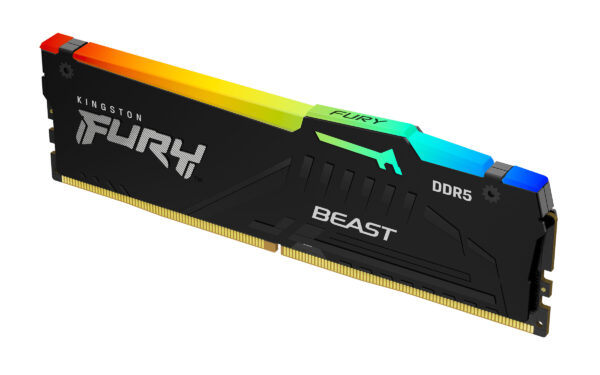 Kingston Technology FURY Beast 64GB 5600MT/s DDR5 CL36 DIMM RGB Kingston Technology FURY Beast 32GB 5600MT/s DDR5 CL40 DIMM RGB
