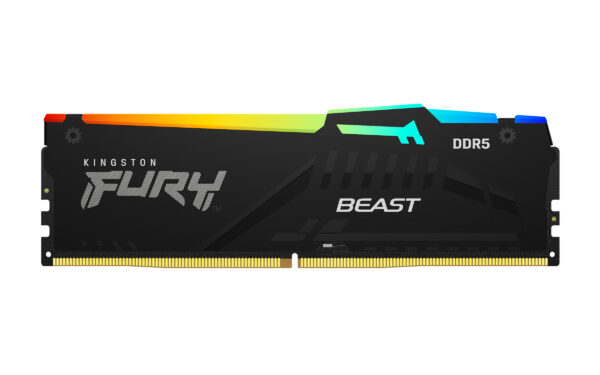 Kingston Technology FURY Beast 64GB 5600MT/s DDR5 CL36 DIMM RGB Kingston Technology FURY Beast 32GB 5600MT/s DDR5 CL40 DIMM RGB