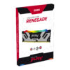 Kingston Fury Renegade RGB 16GB, DDR5, 7200MHz, CL38, 1.45V, ECC, XMP 3.0, PMIC, DIMM Memory, Black/Silver