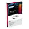 Kingston Fury Renegade RGB 16GB, DDR5, 7200MHz, CL38, 1.45V, ECC, XMP 3.0, PMIC, DIMM Memory, Black/Silver