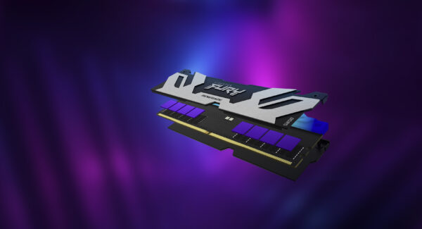 Kingston Fury Renegade RGB 16GB, DDR5, 7200MHz, CL38, 1.45V, ECC, XMP 3.0, PMIC, DIMM Memory, Black/Silver