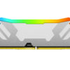 Kingston Fury Renegade RGB 32GB, DDR5, 6400MHz, CL32, 1.4V, ECC, XMP 3.0, PMIC, DIMM Memory, White