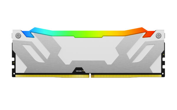 Kingston Fury Renegade RGB 32GB, DDR5, 6400MHz, CL32, 1.4V, ECC, XMP 3.0, PMIC, DIMM Memory, White