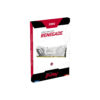 Kingston Fury Renegade 64GB Kit (2 x 32GB), DDR5, 6400MHz, CL32, 1.4V, ECC, XMP 3.0, PMIC, DIMM Memory, White/Silver