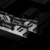 Kingston Fury Renegade 64GB Kit (2 x 32GB), DDR5, 6400MHz, CL32, 1.4V, ECC, XMP 3.0, PMIC, DIMM Memory, Black/Silver