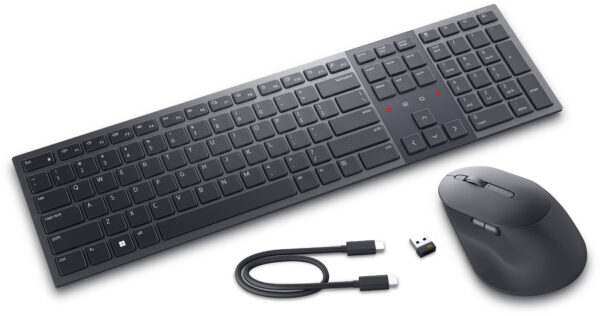DELL Pro Premium Collaboration Keyboard and Mouse - KM900 - US