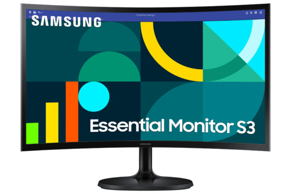 SAMSUNG 24IN S36D FHD CURVED MONITOR