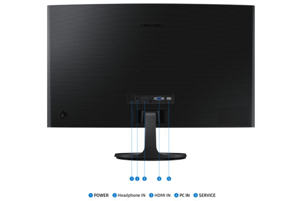 SAMSUNG 27IN S36D FHD CURVED MONITOR