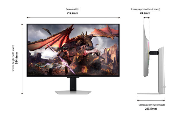32IN G80SD OLED UHD 240HZ SMART ODY