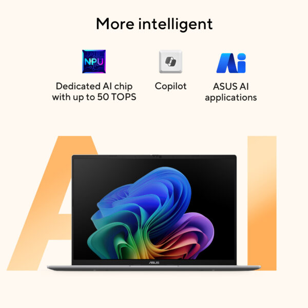 ASUS Vivobook 16 M1607KA-MB148W Copilot+ PC AMD Ryzen™ AI 5 340