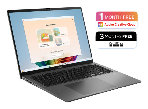 ASUS Vivobook S16 M3607KA-SH008W Copilot+ PC AMD Ryzen™ AI 7 350 ASUS Vivobook S16 M3607KA-SH008W Copilot+ PC AMD Ryzen™ AI 7 350