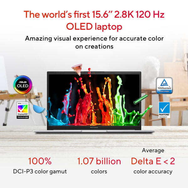 ASUS Vivobook Pro 15 OLED M6500RE-MA055W AMD Ryzen™ 9 6900HX Laptop ASUS Vivobook Pro 15 OLED M6500RE-MA055W AMD Ryzen™ 9 6900HX Laptop