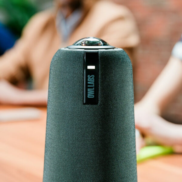 Owl Labs Meeting Owl 4+ 360-Degree, 4K Smart Video Conference Camera,