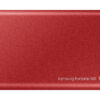 Samsung Portable SSD T7 2 TB USB Type-C 3.2 Gen 2 (3.1 Gen 2) Red Samsung Portable SSD T7 2 TB USB Type-C 3.2 Gen 2 (3.1 Gen 2) Red