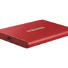 Samsung Portable SSD T7 2 TB USB Type-C 3.2 Gen 2 (3.1 Gen 2) Red Samsung Portable SSD T7 2 TB USB Type-C 3.2 Gen 2 (3.1 Gen 2) Red