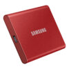 Samsung Portable SSD T7 2 TB USB Type-C 3.2 Gen 2 (3.1 Gen 2) Red Samsung Portable SSD T7 2 TB USB Type-C 3.2 Gen 2 (3.1 Gen 2) Red