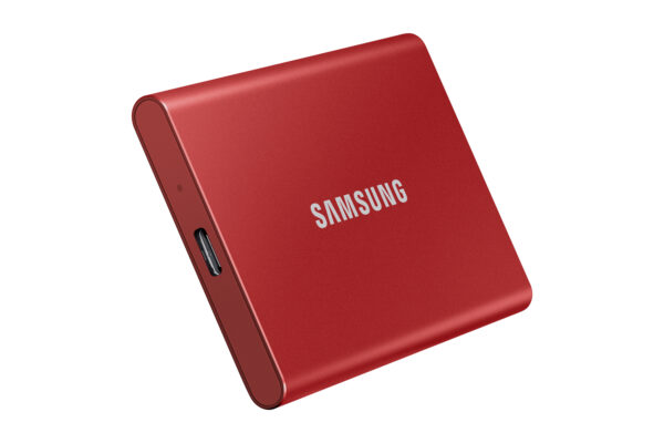 Samsung Portable SSD T7 2 TB USB Type-C 3.2 Gen 2 (3.1 Gen 2) Red Samsung Portable SSD T7 2 TB USB Type-C 3.2 Gen 2 (3.1 Gen 2) Red