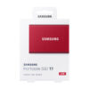 Samsung Portable SSD T7 2 TB USB Type-C 3.2 Gen 2 (3.1 Gen 2) Red Samsung Portable SSD T7 2 TB USB Type-C 3.2 Gen 2 (3.1 Gen 2) Red