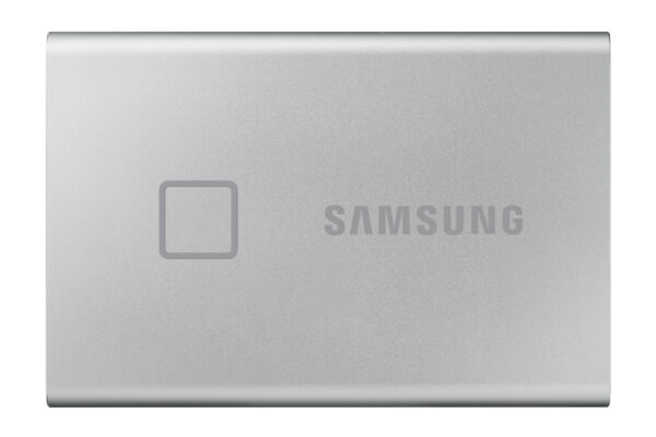 Samsung Portable SSD T7 Touch 500GB - Silver Samsung Portable SSD T7 Touch 500GB - Silver