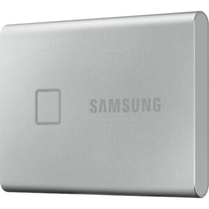 Samsung Portable SSD T7 Touch 500GB - Silver Samsung Portable SSD T7 Touch 500GB - Silver