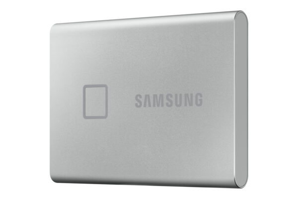 Samsung Portable SSD T7 Touch 500GB - Silver Samsung Portable SSD T7 Touch 500GB - Silver