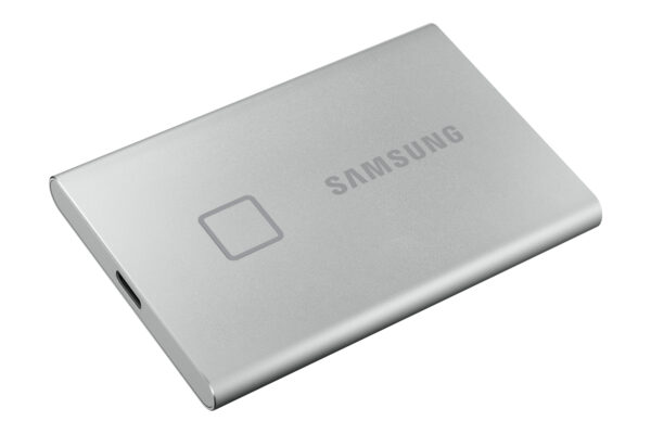 Samsung Portable SSD T7 Touch 500GB - Silver Samsung Portable SSD T7 Touch 500GB - Silver