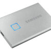 Samsung Portable SSD T7 Touch 500GB - Silver Samsung Portable SSD T7 Touch 500GB - Silver