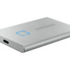 Samsung Portable SSD T7 Touch 500GB - Silver Samsung Portable SSD T7 Touch 500GB - Silver