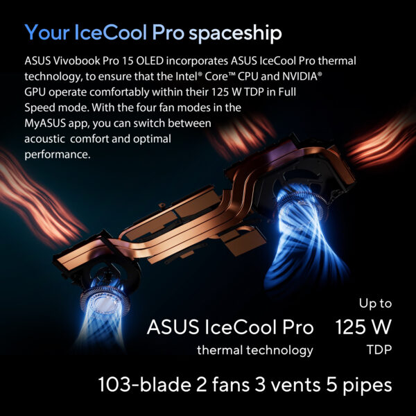 ASUS Vivobook Pro 15 OLED N6506MV-MA026W Intel Core Ultra 9 185H