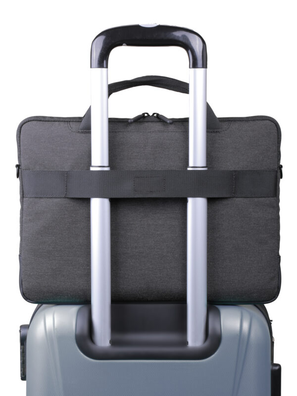 DELL PF-SL-BK-4-17 laptop case 35.6 cm (14") Sleeve case Black, Grey DELL 460-BCFJ 38.1 cm (15") Sleeve case Black, Grey