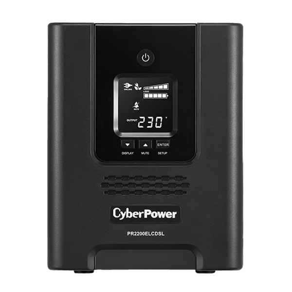 CyberPower PR2200ELCDSL uninterruptible power supply (UPS)