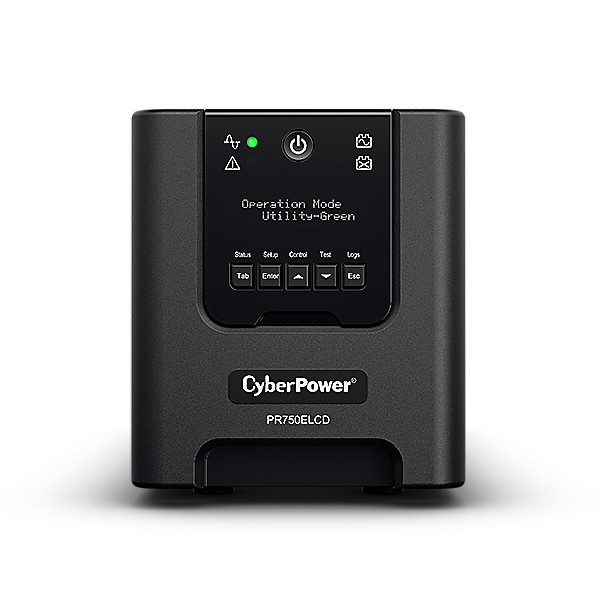 CyberPower PR750ELCD uninterruptible power supply (UPS) CyberPower PR750ELCD uninterruptible power supply (UPS)