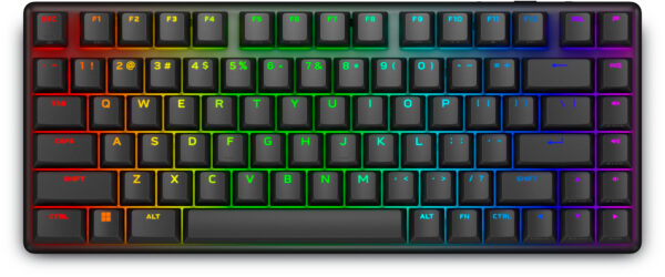 Alienware Pro Wireless Gaming keyboard USB + RF Wireless + Bluetooth