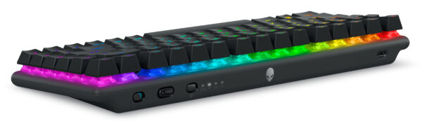 Alienware Pro Wireless Gaming keyboard USB + RF Wireless + Bluetooth