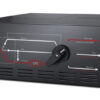 APC Service Bypass Panel, 230V, 125A, 2x hardwire input connectors, 8x IEC 60320 C19 outlets
