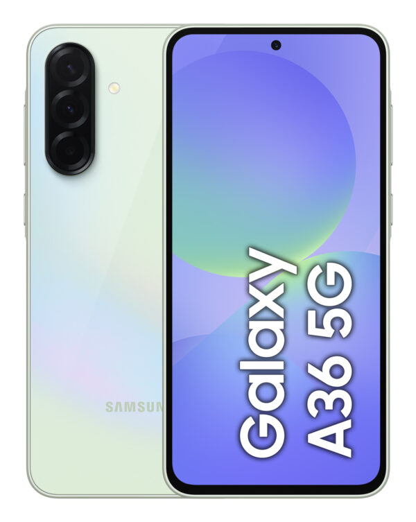 Samsung Galaxy A36 5G 6.7" Dual SIM Android 15 USB Type-C 8 GB 256 GB Samsung Galaxy A36 5G 6.7" Dual SIM Android 15 USB Type-C 8 GB 256 GB 5000 mAh Lime