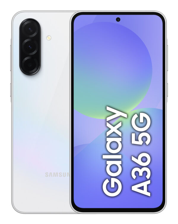 Samsung Galaxy A36 5G 6.7" Dual SIM Android 15 USB Type-C 8 GB 256 GB Samsung Galaxy A36 5G 6.7" Dual SIM Android 15 USB Type-C 8 GB 256 GB 5000 mAh White