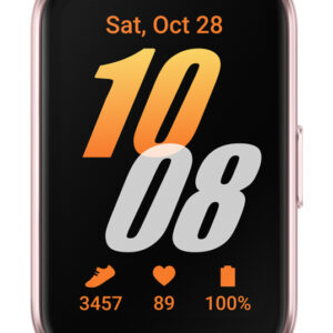 Samsung Galaxy Fit3 4.06 cm (1.6") AMOLED 40 mm Digital 256 x 402 Samsung Galaxy Fit3 4.06 cm (1.6") AMOLED 40 mm Digital 256 x 402