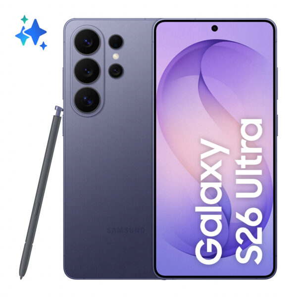 Samsung Galaxy S26 Ultra 17.5 cm (6.9") Dual SIM Android 16.0 5G USB Samsung Galaxy S26 Ultra 17.5 cm (6.9") Dual SIM Android 16.0 5G USB Type-C 12 GB 512 GB 5000 mAh Violet