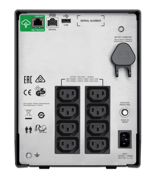 S-UPS C LINEIN 1000VA 230V