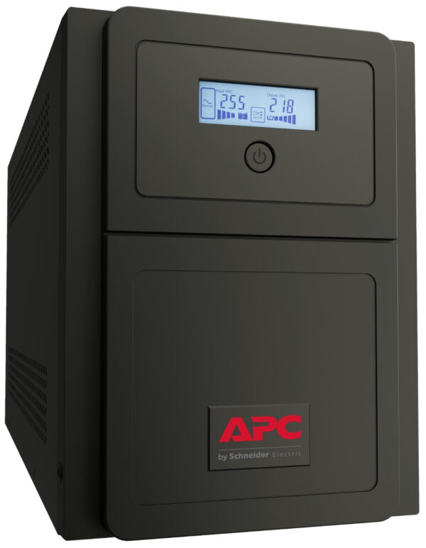 APC Easy UPS 1 Ph Line Interactive, 1000VA, Tower, 230V, 6 IEC C13 APC Easy UPS 1 Ph Line Interactive, 1000VA, Tower, 230V, 6 IEC C13 outlets, AVR, Dry Contact, LCD, W/O Network Card support