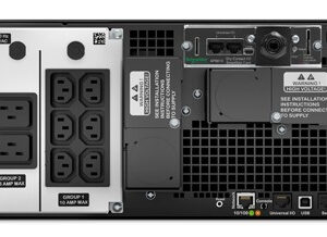 APC Smart-UPS On-Line, 6kVA/6kW, Rackmount 4U, 230V, 6x C13+4x C19 APC Smart-UPS On-Line, 6kVA/6kW, Rackmount 4U, 230V, 6x C13+4x C19 IEC outlets, Network Card+SmartSlot, Extended runtime, W/ rail kit, Marine