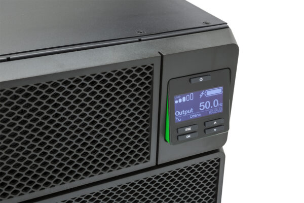 APC Smart-UPS On-Line SRT6KRMXLI - 6kW/VA, 6x C13 + 4x C19 + hardwire APC Smart-UPS On-Line SRT6KRMXLI - 6kW/VA, 6x C13 + 4x C19 + hardwire 1 phase output, rack mountable, Embedded NMC