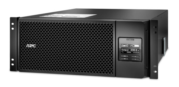 APC Smart-UPS On-Line SRT6KRMXLI - 6kW/VA, 6x C13 + 4x C19 + hardwire APC Smart-UPS On-Line SRT6KRMXLI - 6kW/VA, 6x C13 + 4x C19 + hardwire 1 phase output, rack mountable, Embedded NMC